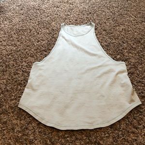 Blue lululemon tank top
